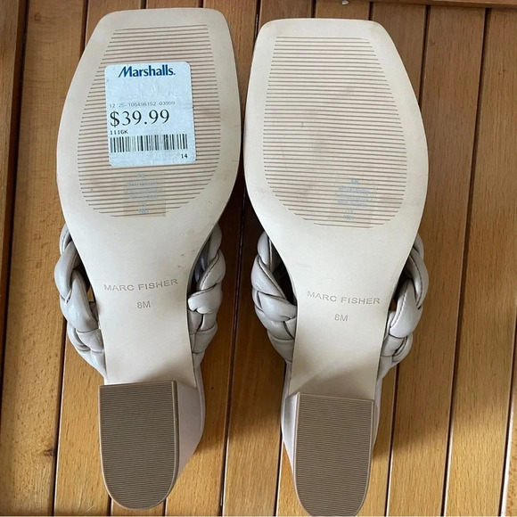 Marc Fisher Galynite Heeled Dress Sandals - Picture 6 of 7